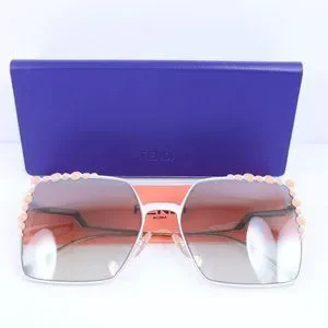 FENDI  Studs sunglasses metallic Women Fendi | Accessories | Fendi Studs Sunglasses Metallic Women  main image 3